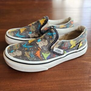 Kids Dinosaur Vans size 13